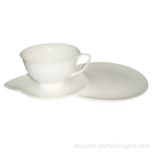 220cc Tea Set with Cup and 10" Toast, Ideal for Promotional Gifts, Microwave and Dishwasher Safe
